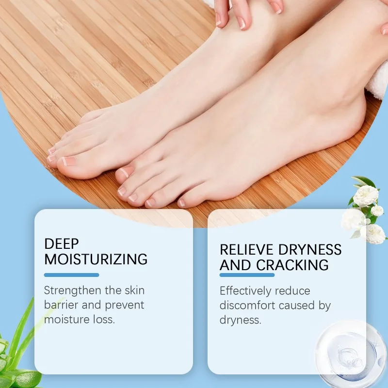 Anti-Drying Crack Hand and Foot Care Deeply Moisturizing Cream Whitening Elbow Heel Massage Foot Care Skin Hand Feet Care Cream