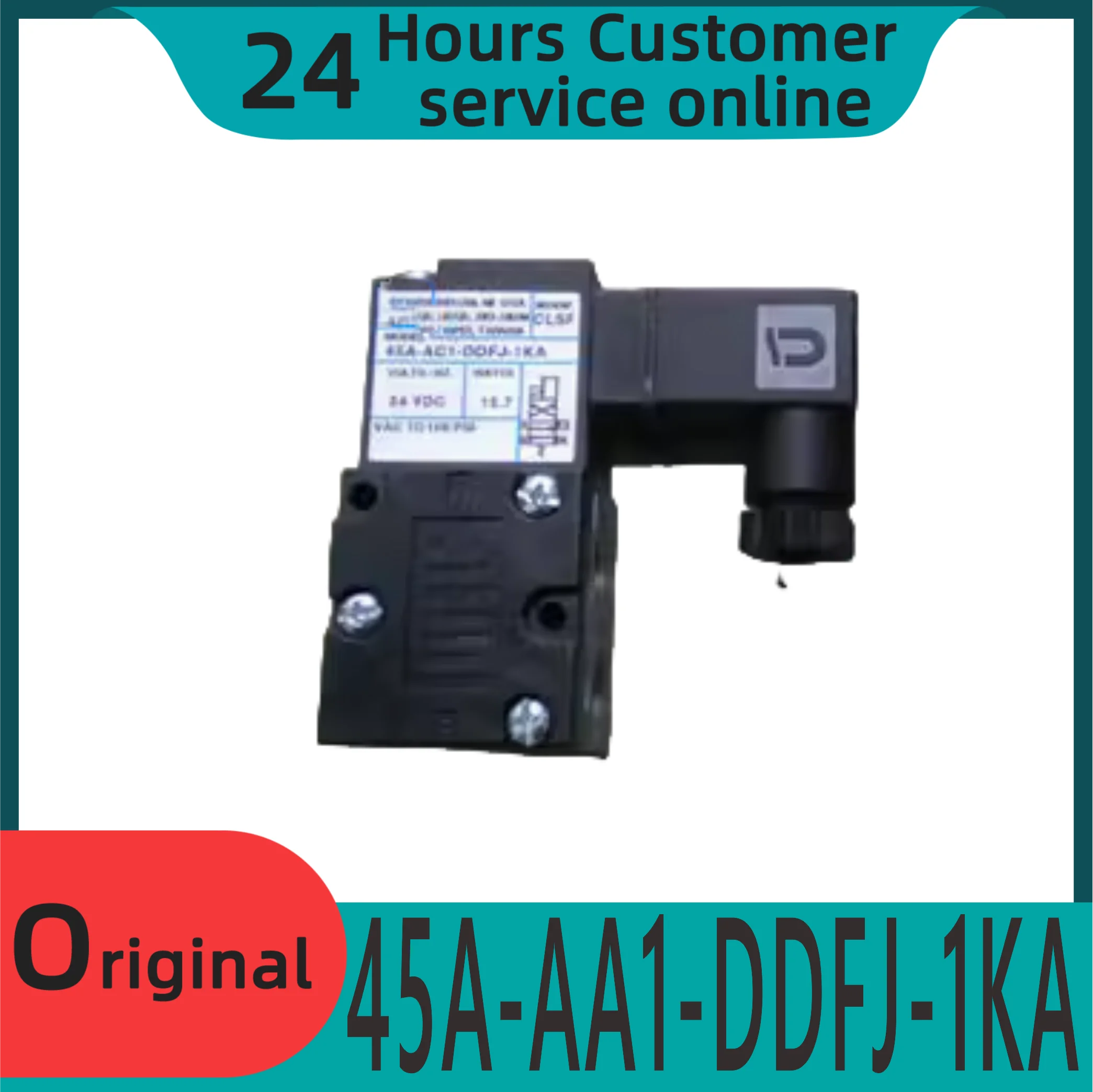 

Brand new original solenoid valve 45A-AA1-DDFJ-1KA 45A-AC1-DDFJ-1KA