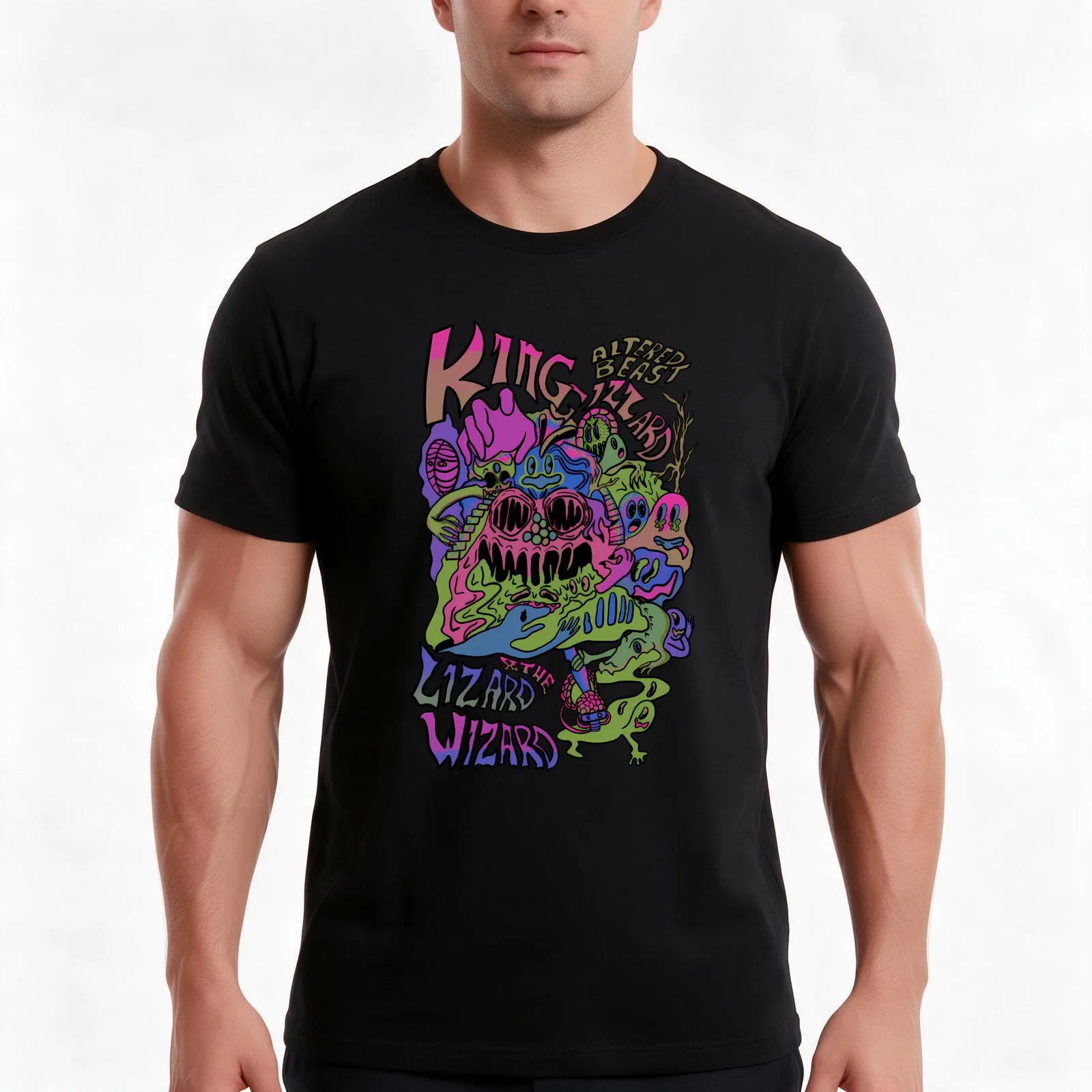 King Gizzard And The Lizard Wizard Altered Beas T-Shirt Summer Casual Cotton Tee Oversized Streetwear Tops Unisex Men Women