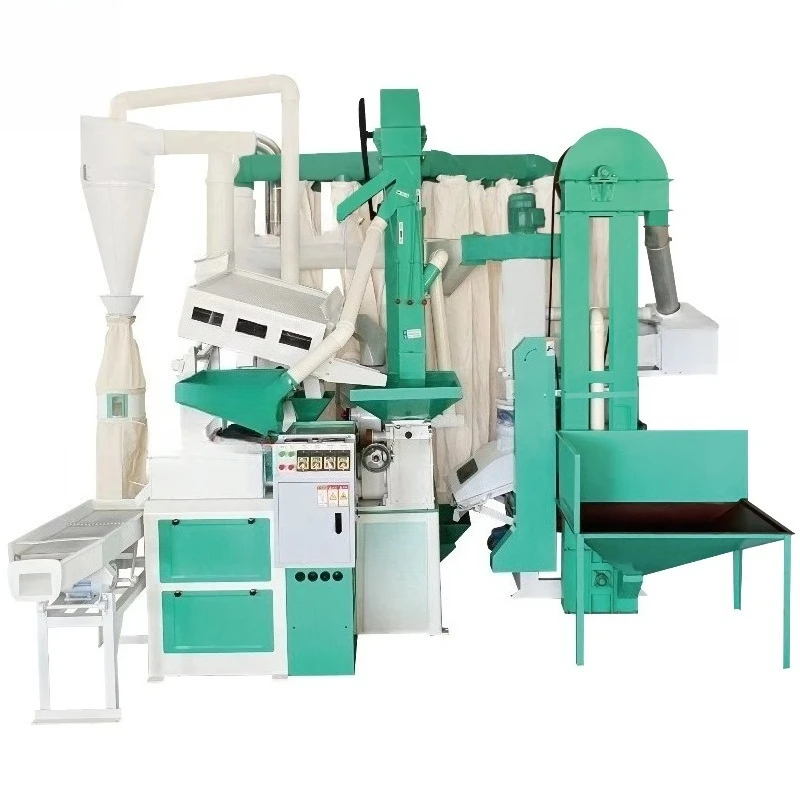 Multifunctional 20 Tons Per Day Rice Milling Machine Complete Paddy Rice Milling Machine Automatic Grain Rice Miller