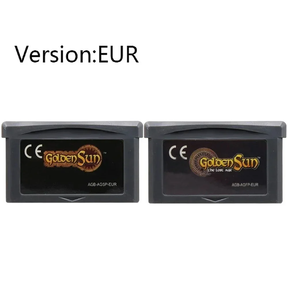 ゴールデン - ビデオカード ゴールデンサン / ザ・ロスト・エイジ カートリッジ GBA SP NDS NDSL 英語版コンソールツール用