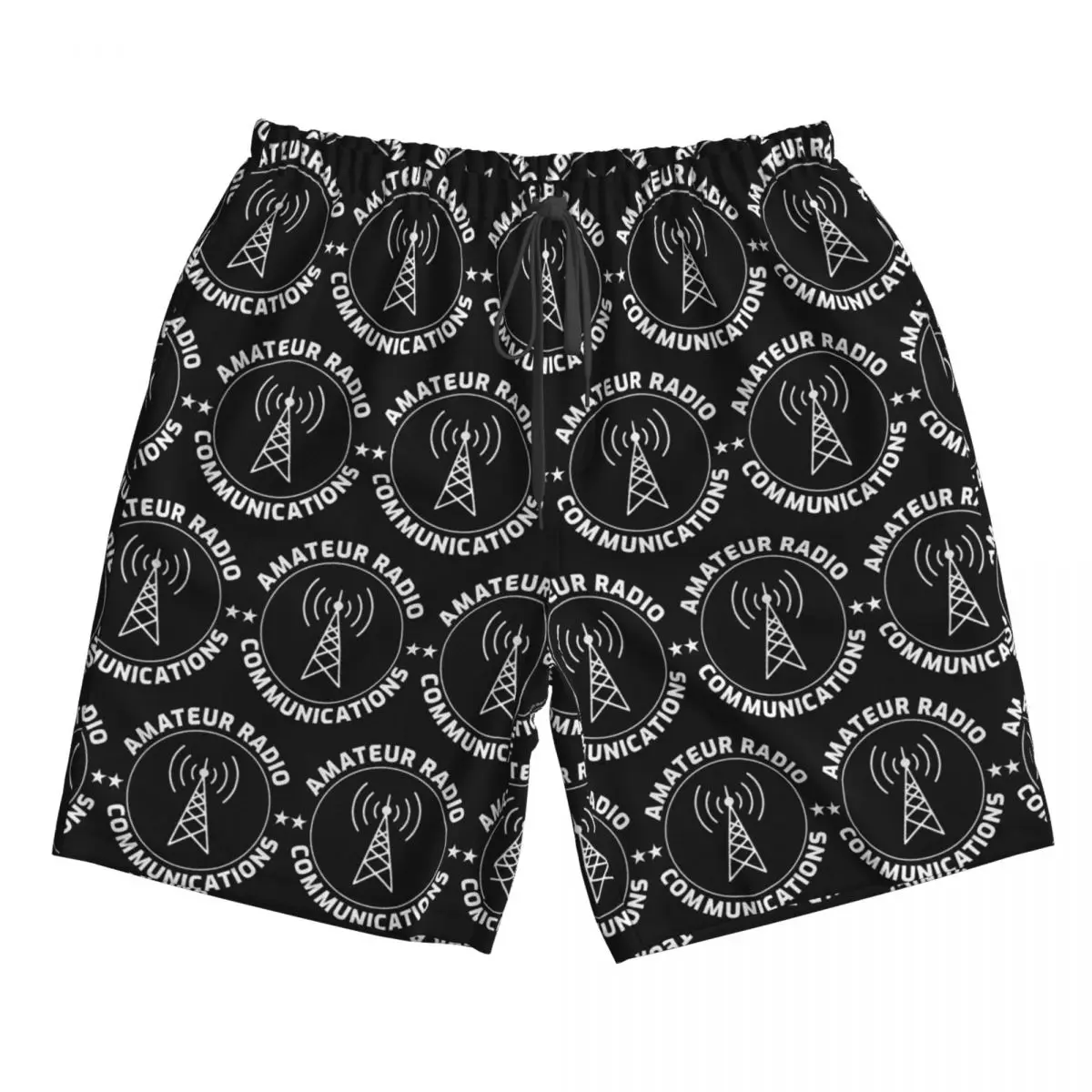 Amateur Ham Radio Operator Gift Trunks Beach Board Shorts Casual Quick Dry Swim Summer Men Pants
