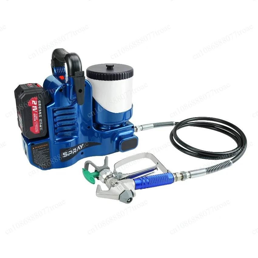 High Voltage Airless Electric Painting Tool Lithium Battery Rechargeable Small Backpack Handheld