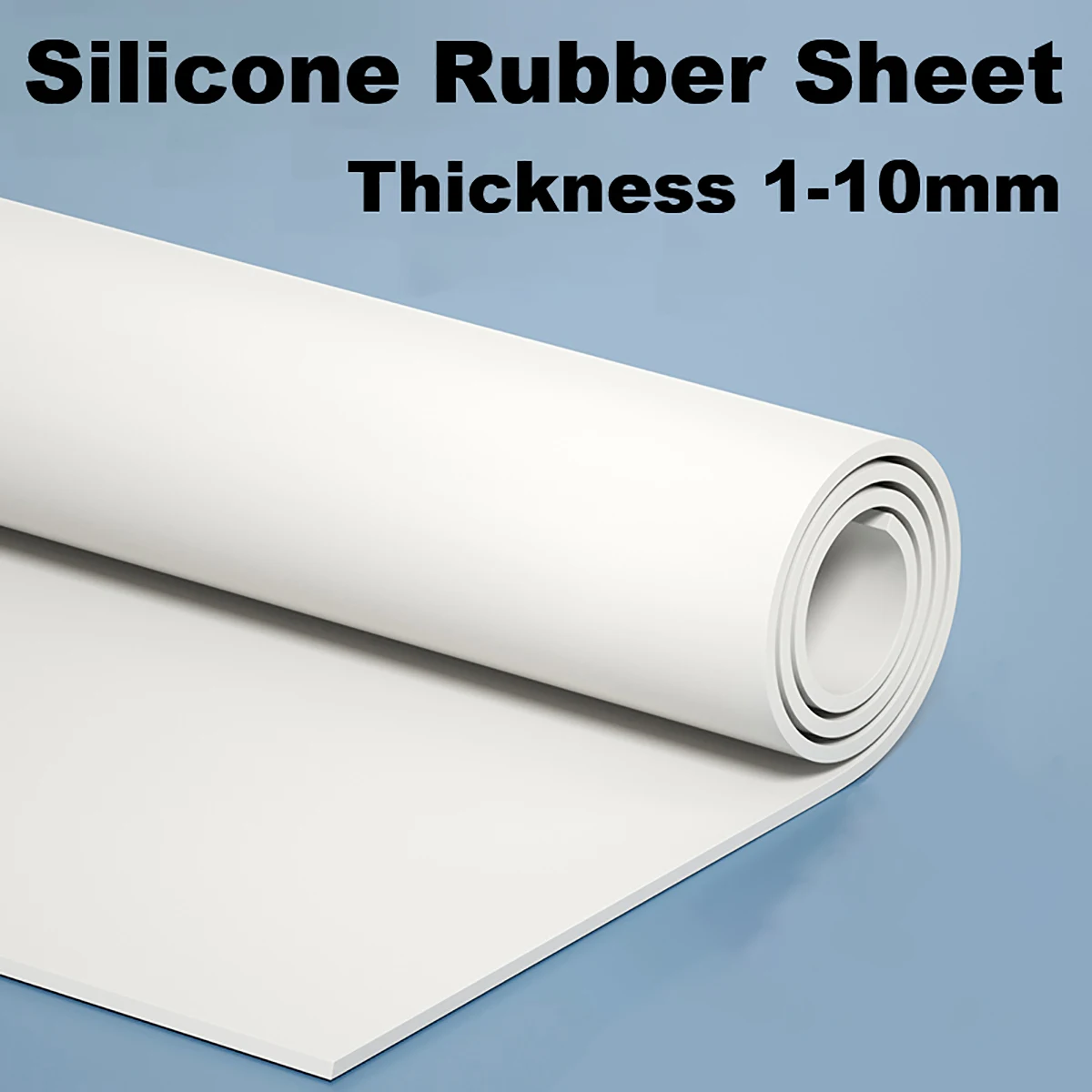 

Silicone Rubber Sheet White Plate Mat Vacuum Rubber Sheet 100x100 200x200 250x250 300x300 500x500 500x1000mm