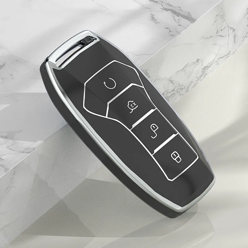 Weiche TPU-Autoschlüsselhülle für BYD Seal U Dm I Atto 3 Song Plus Dolphin King EV Tang QIn PLUS MAX Yuan Schlüsselabdeckung Auto-Zubehör – Detail 5