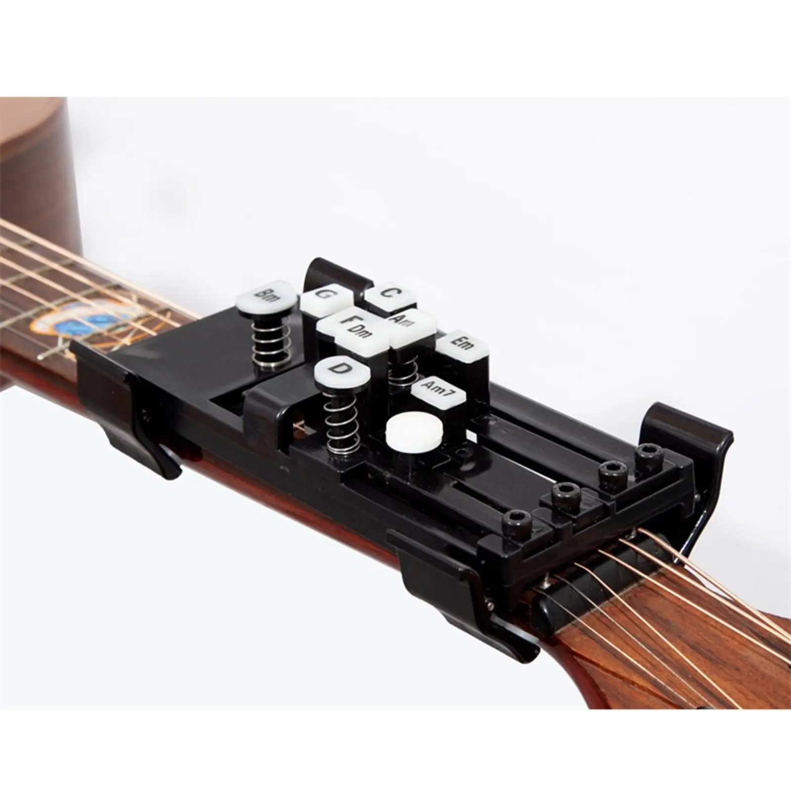 Guitar Practice Tool Easy To Install Eliminates Finger Pain Guitar Chords Learning Tools Practitioner Chord Booster Accessory