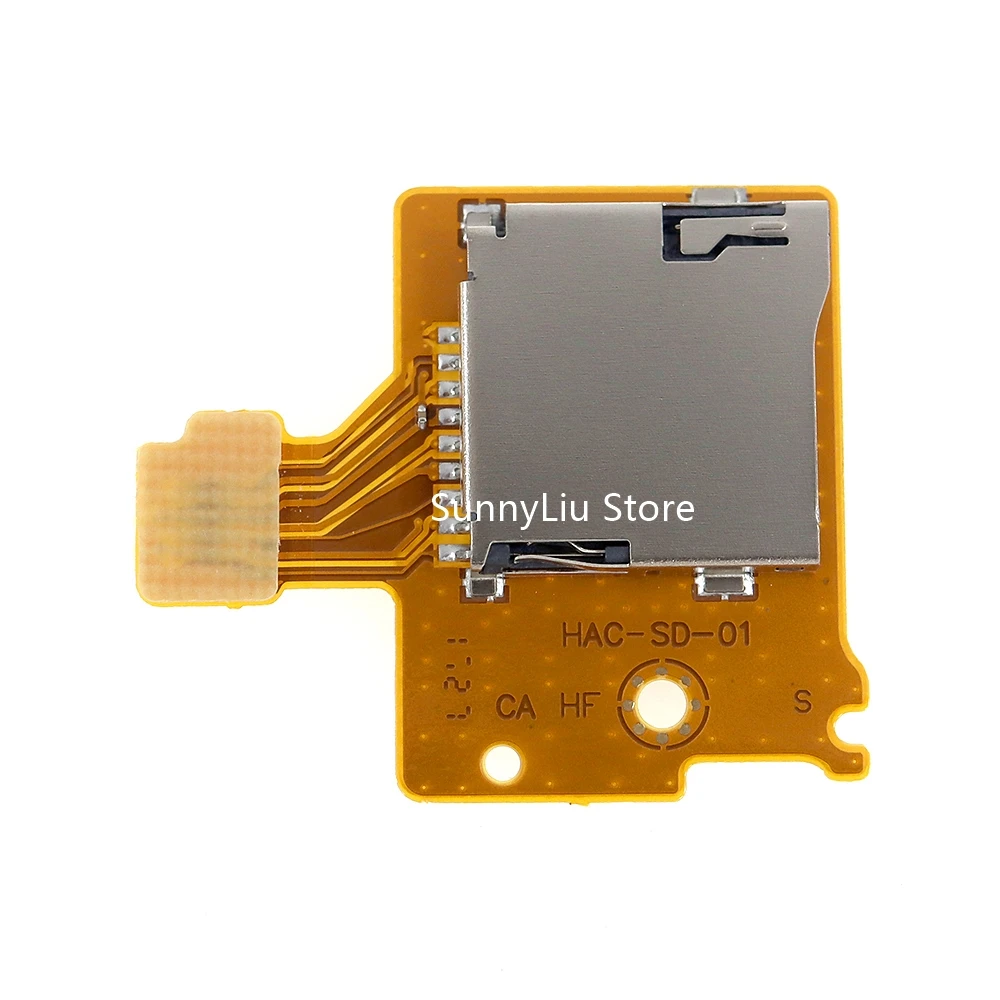 10 ピース/ロット任天堂 NS NX SD TF カードスロット任天堂スイッチコンソール用 SD TF カードソケットボード