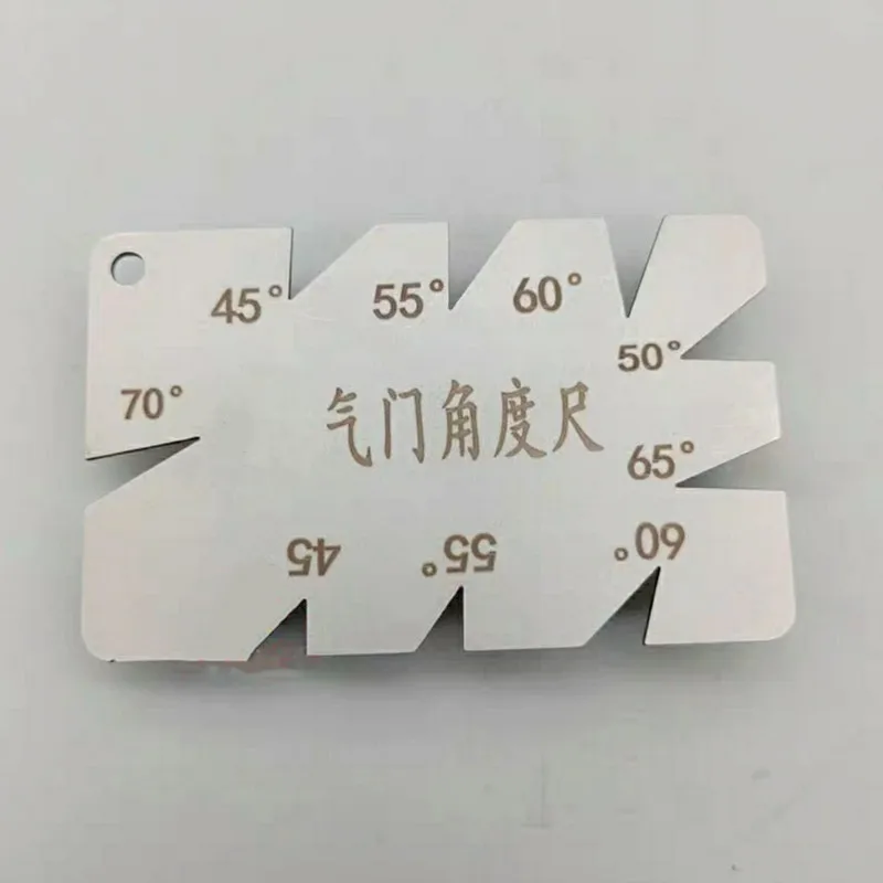 Valve Angle Detection Tool Valve Angle Ruler Measuring Engine for Car Motorcycle Ship Diesel Engine 45 55 60 65 70 Degree