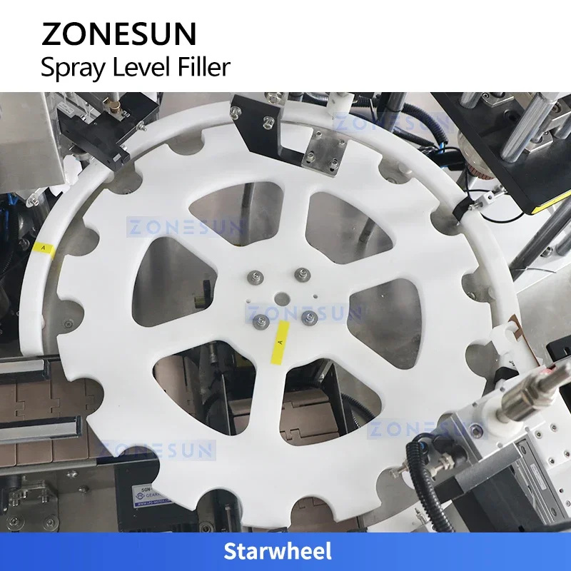 Zonesun ZS-AFC9L آلة تعبئة وتجعيد العطور قطعة واحدة لتغليف زجاجات العطور قطعة واحدة