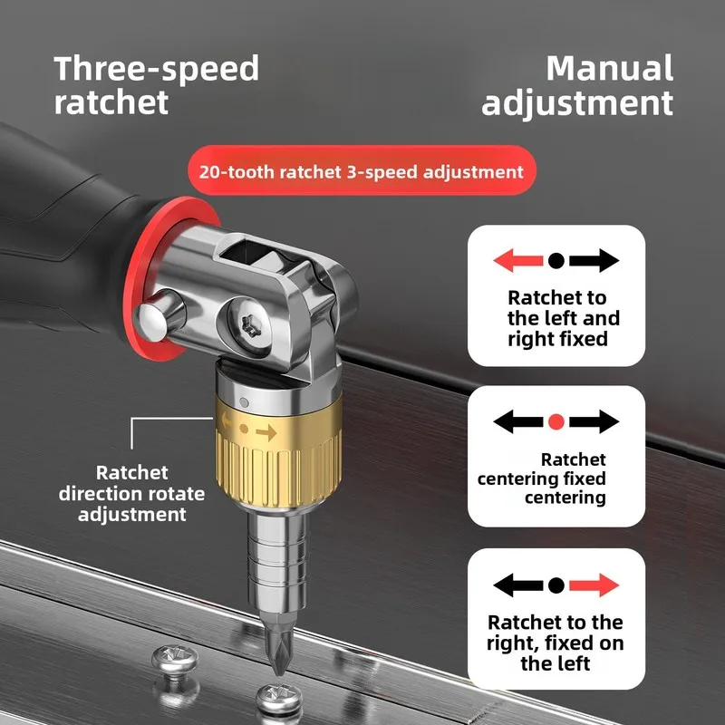 Multi-function Ratchet Screwdriver Set Multi-purpose Flat & Household Labor-saving Screwdrivers