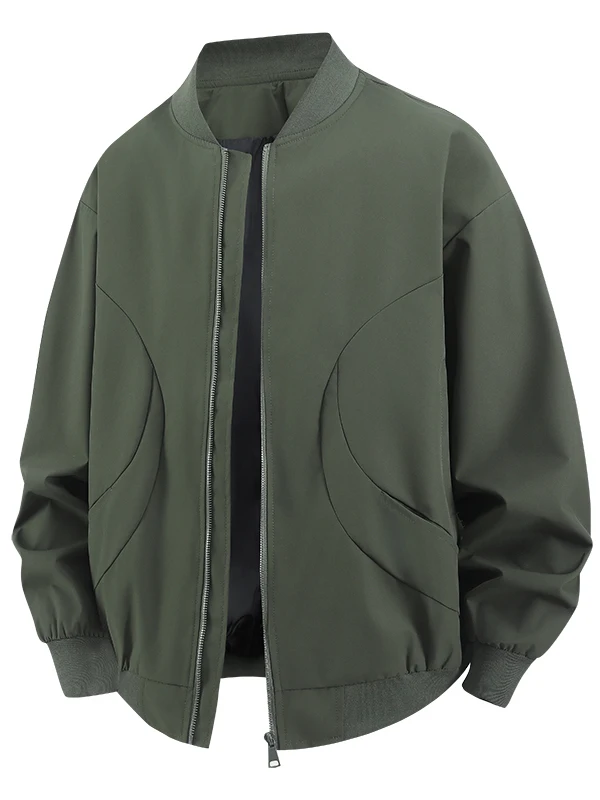 

2025 New Faion Casual Baseball Collar Jaet Men's Autumn Winter Korean Version Cool Trendy Leisure Outerwear