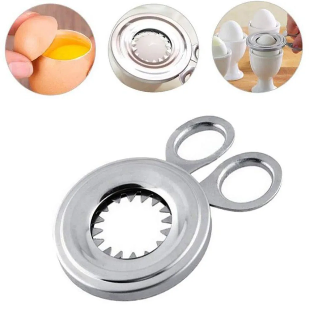 Cutter Boiled Scissor Snipper Eggshell Shell Opener Egg Topper Shell Cutter Scissors Eggshell Opener Utensil Egg cutter tools