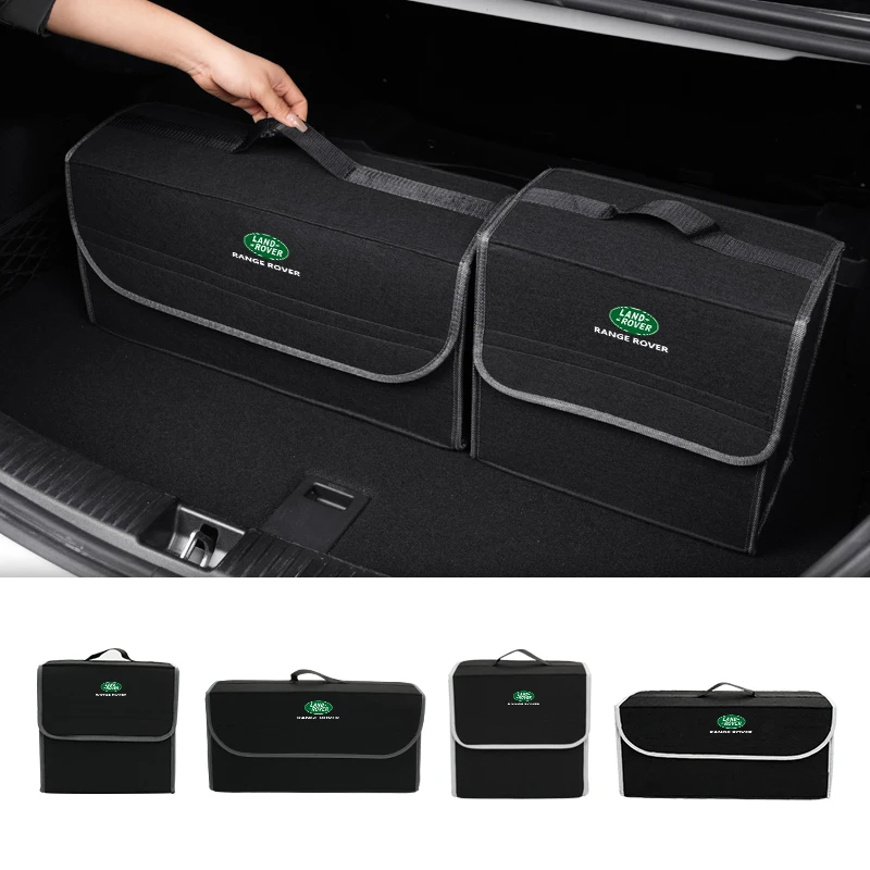 Boîte de rangement pour coffre de voiture, sac de rangement en feutre, organisateur d'outils, accessoires pour Land Rover Freelander L2 LF Range Rover Evoque 3 4 L319