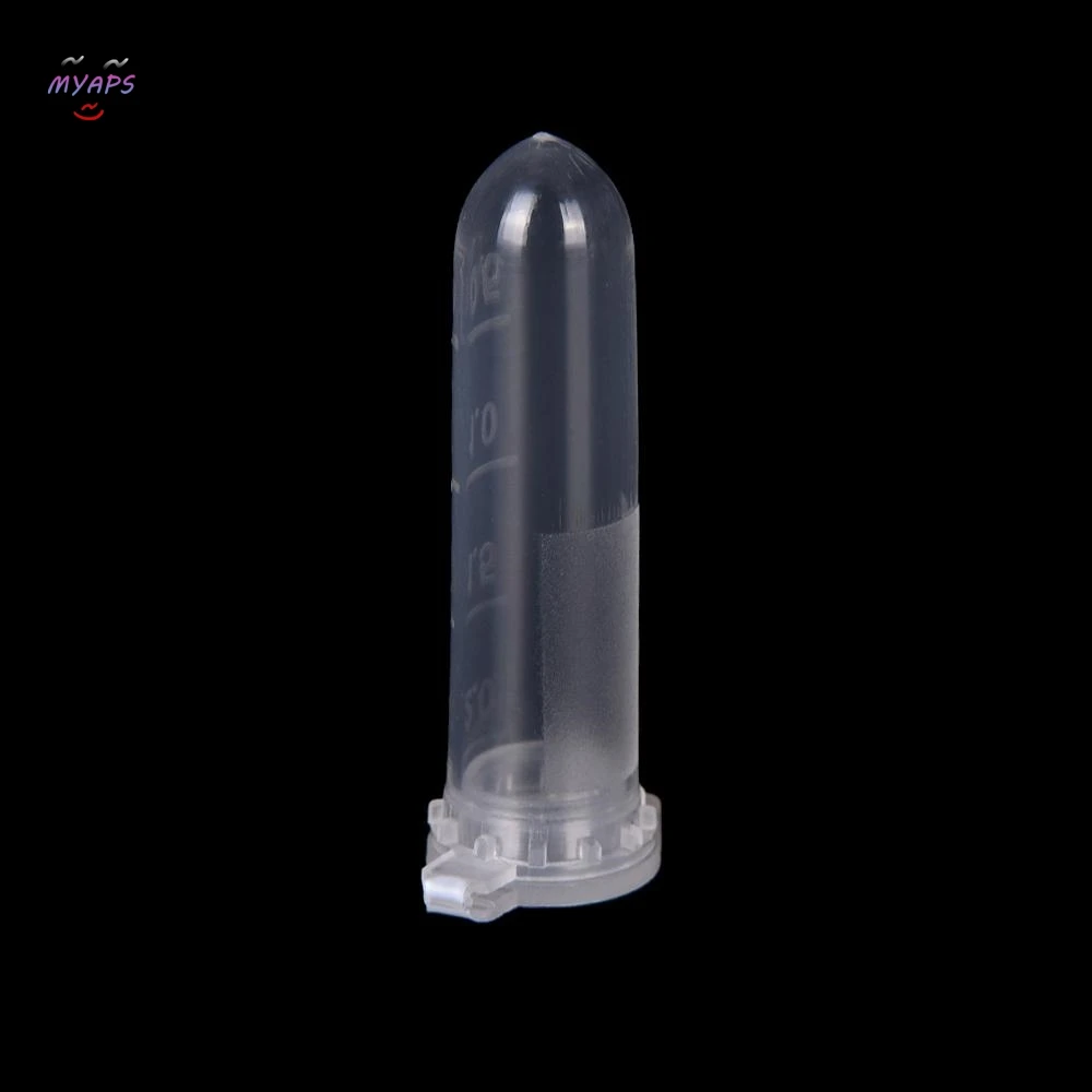 100pcs 2ml Micro Centrifuge Tube Vial Clear Plastic Vials Container Snap Cap