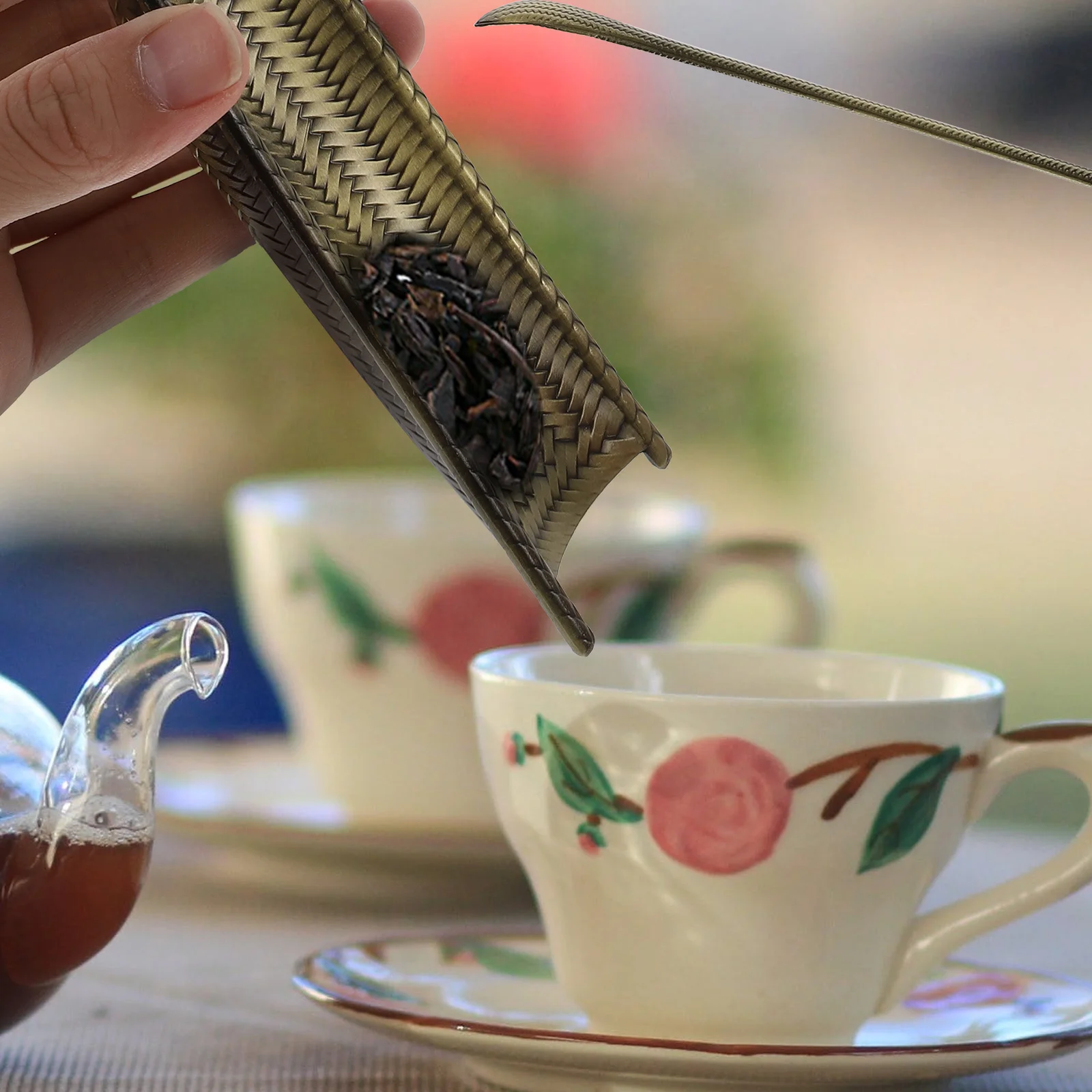 

1Set High Quality Alloy Tea Needle Spoon Chinese Kung Fu Set Accessories Suitable for All Time Outdoor Use Tea Scoop