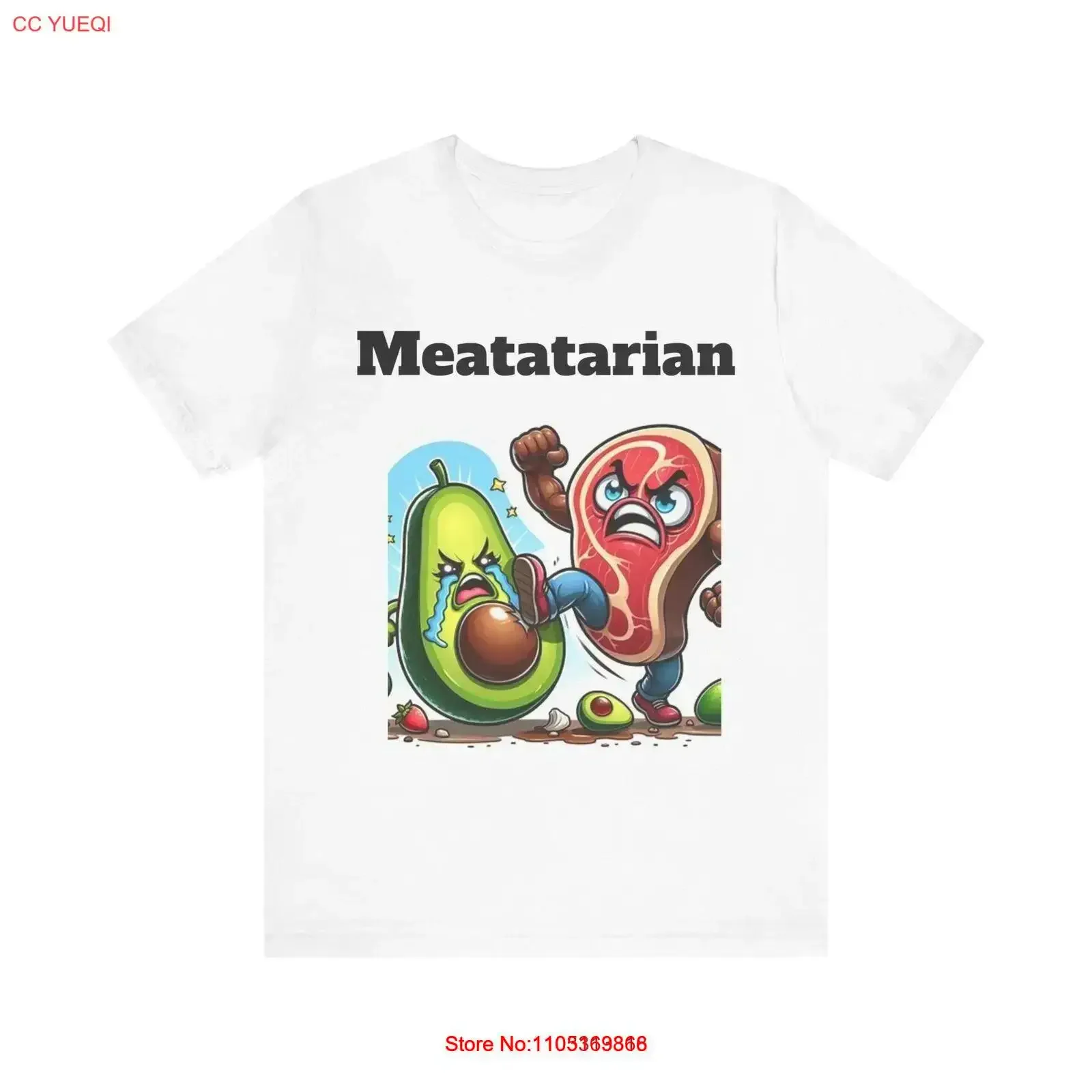 Funny Meatatarian Meat Eater T Shirt Brand New Multiple Sizes and Colors vintage Washed Slightly homme designer clothes