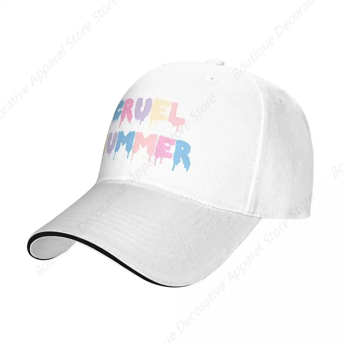 Cruel Summer Swiftie Lover Music Song Baseball Cap Casual The Eras Tour Sandwich Hats Men Women Adjustable Dad Hat Outdoor