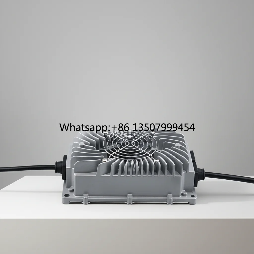 VOITATOP QA600A-24V18A Portable Waterproof 24V/18A 600W LiFePO4 Charger for Electric Vehicles with 110/220VAC Input