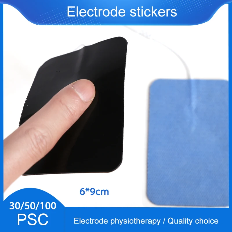 

30/50/100pcs Acupuncture Electrode Pads for Tens Acupuncture Patche Conductive Gel Body Massager Slimming Pulse Massage