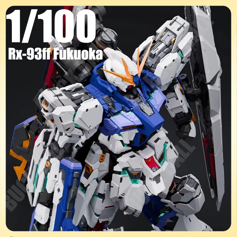 

In Stock Longhu Model Rx-93ff Fukuoka Assembly Model Kits MG 1/100 Action Figure Collection ABS Skeleton Toys Gifts