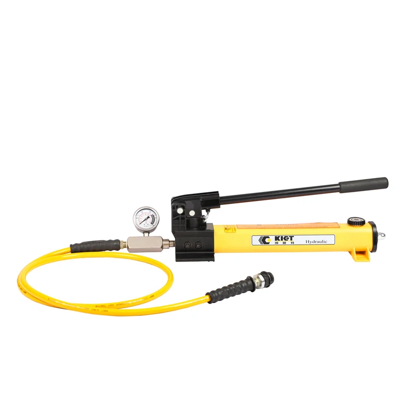 

Hot Sale KIET China Manufacturer High Pressure Hydraulic Oil Hand Pump for Hydraulic Tools