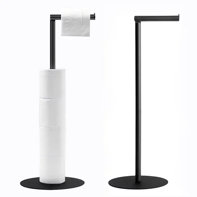Vertical Stainless Steel Toilet Paper Holder Space Saving Design For Bathroom Storage Multi Roll Stand Modern Home Decor