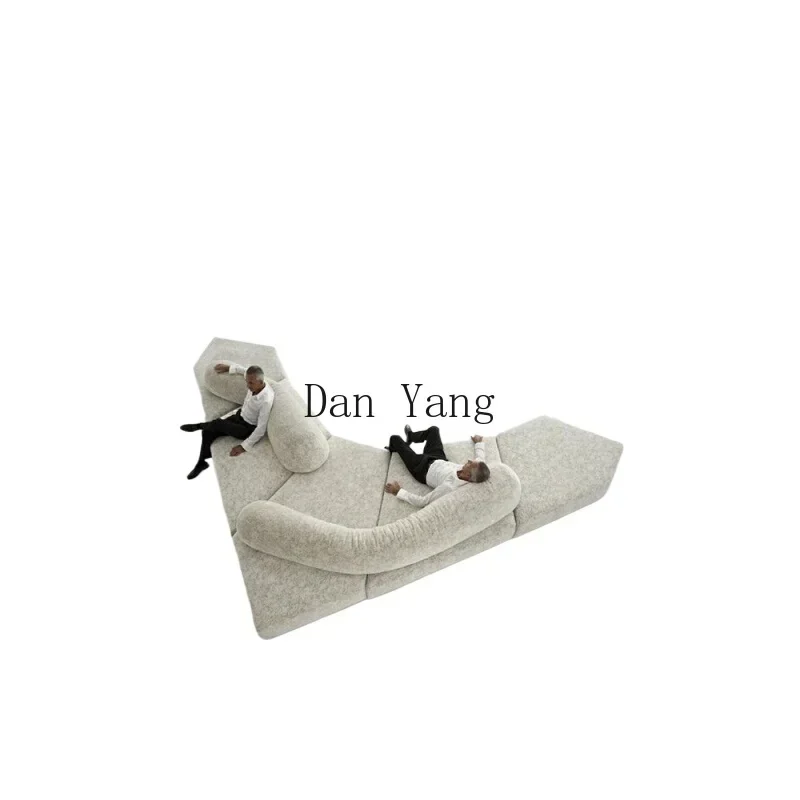 DY sofa Italian minimalist creative module combination special-shaped villa double-sided rock sofa living room