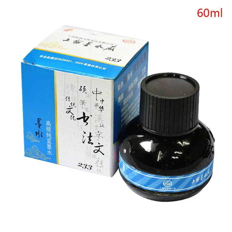 Glass Bottled Smooth Fountain Pen Writing Refilling Inks Stationery School