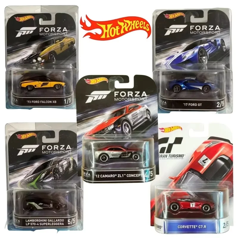 

New Hot Sale Genuine In Stock Hot Wheels Forza Waste Residue Series Modern Cultural Movie Boutique Gt Alloy Car Model Toys Gifts