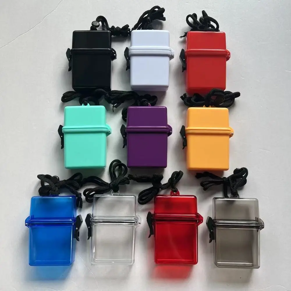 New Waterproof Photocards Storage Box Portable Kpop Idol Photo Card Holder Container Sealed Card Sleeve Album Case