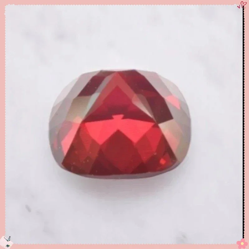 

S-Lab выращенные рубиновые свободные драгоценные камни голубь кроваво-красные бусины-подвески для ювелирных изделий своими руками, сертификат AGL, повседневная одежда