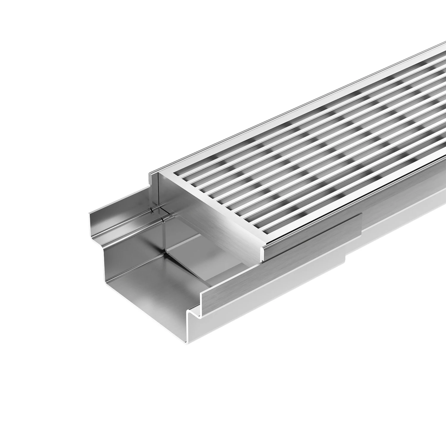 

High Quality Stainless Steel Rainwater Trench Linear Drain Durable Outdoor Drain Cover and Drainage System