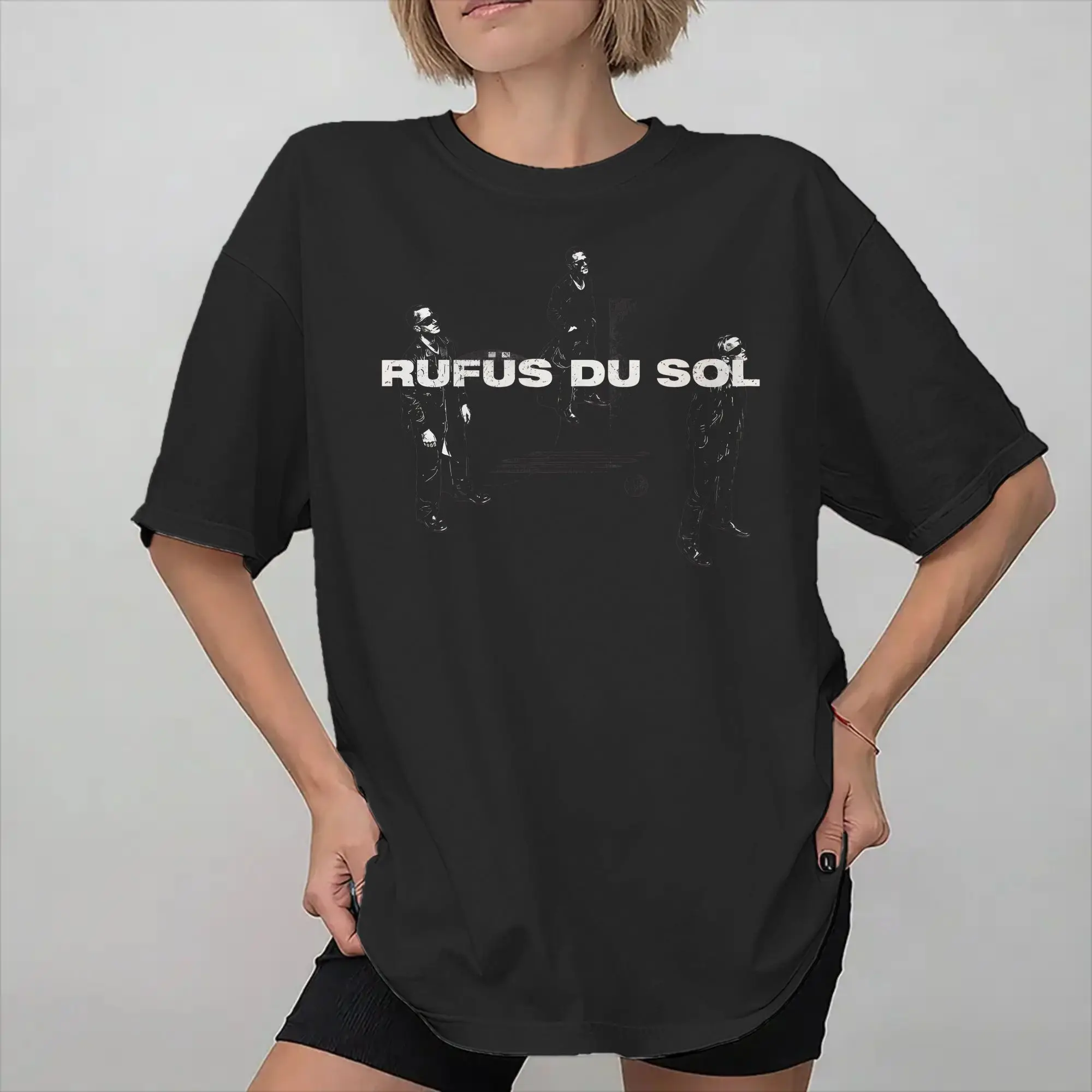Mens Womens Rufus Du Sol 2026 Concert Shirt Pure Cotton Graphic Printing Tee Shirts  Clothing Outfits