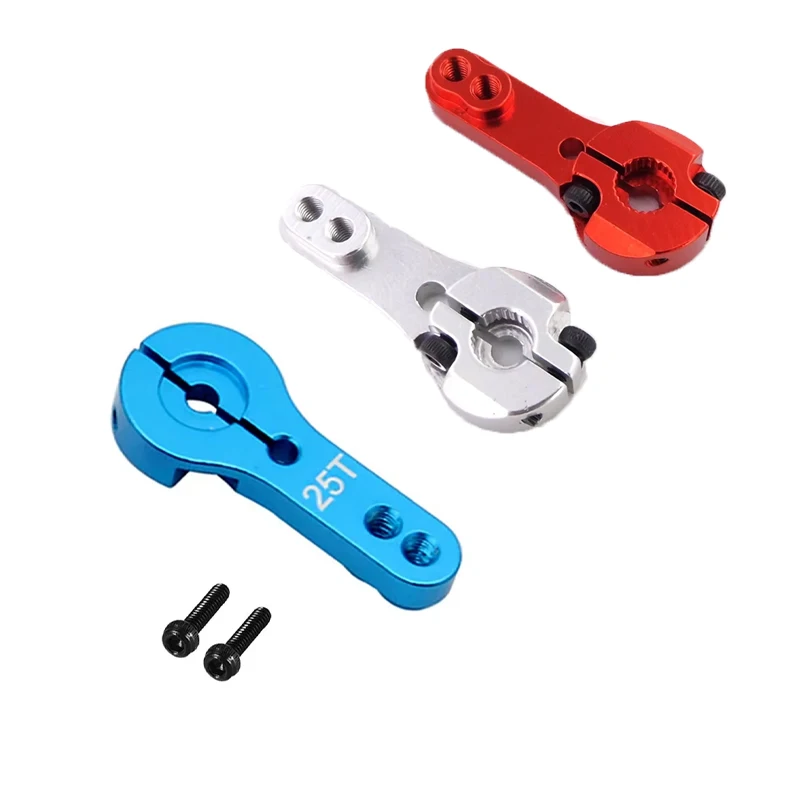 25T M3 Metal RC Servo Arm Horn for Futaba Savox Xcore HL HSP HD Power MG995 MG996R E9001 AXIAL SCX10 WPL C24 C34 MN D90 D91 MN99