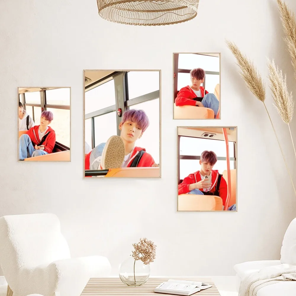 TXT Soobin The Dream Chapter: Eternity Album Poster Decorative Painting Bedroom Wall Sticker Living Room Cafe Entrance Mural