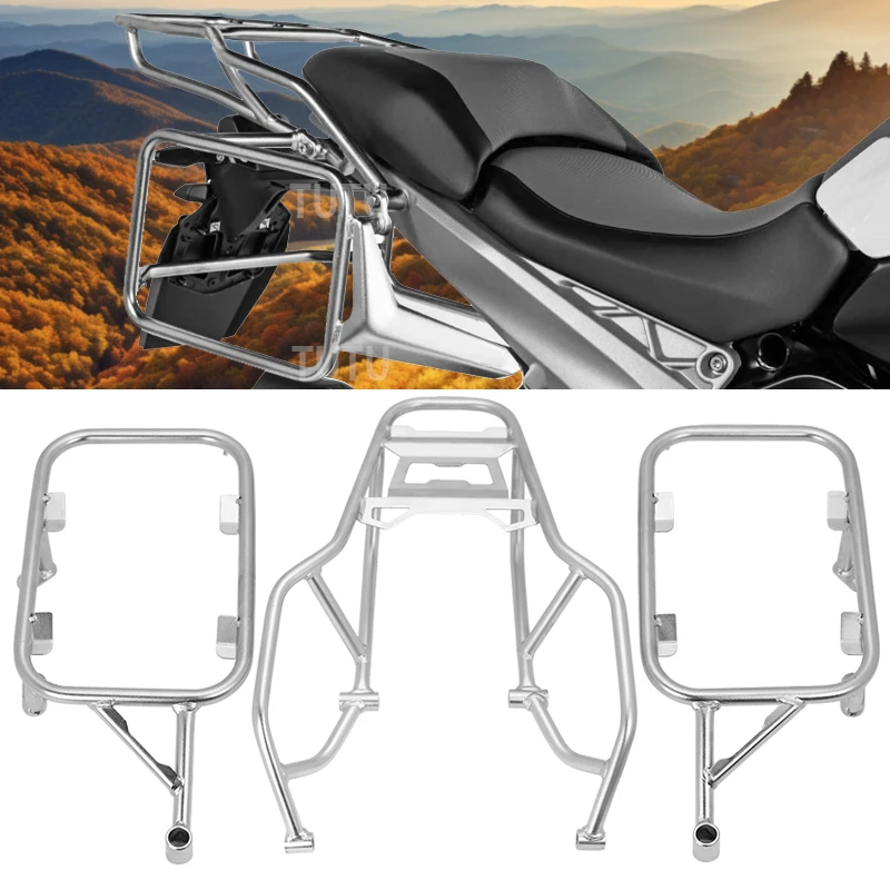

For BMW R1300GS R1300 GS R 1300 GS 2023 2024 Stainless Steel Panniers Rack System Side Box Luggage Rack Bracket