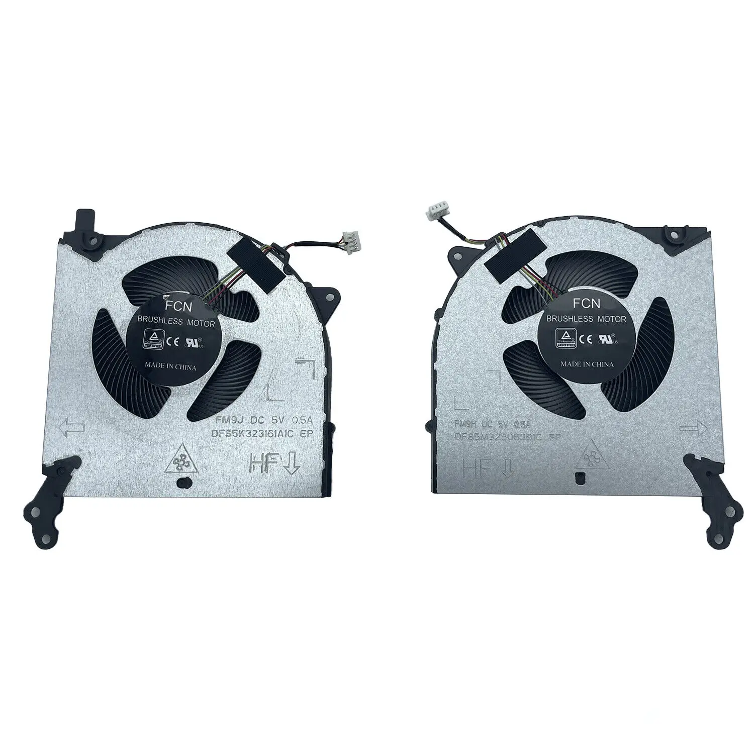 

For Lenovo Legion 5 5I 15IMH05 15IMH05H 15ARH05 15ARH05H New CPU GPU Cooling Fan