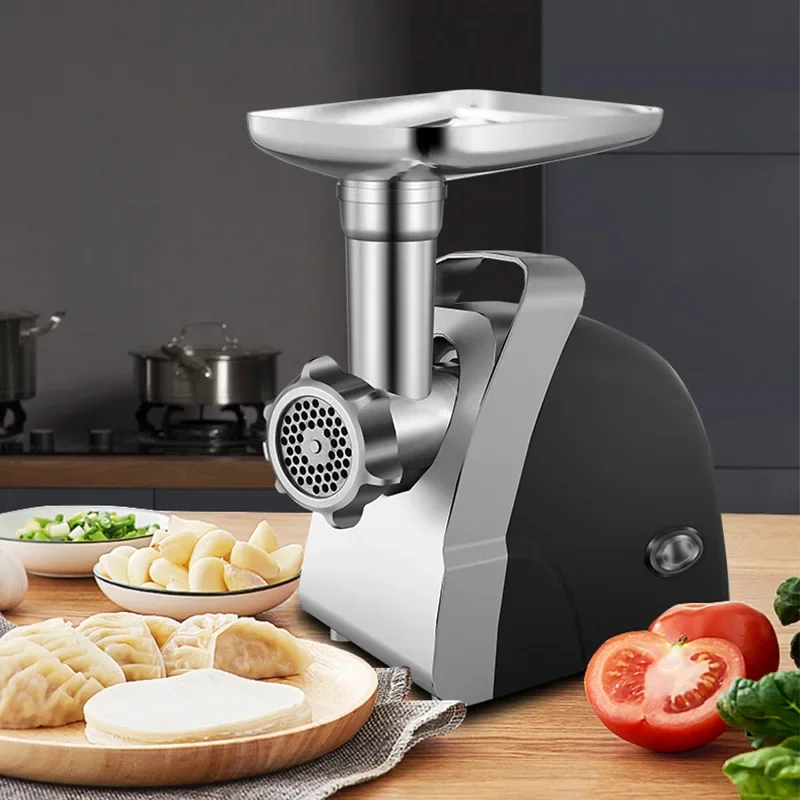 Electric mini meat grinder 350W with vegetable slicer kitchen appliance help