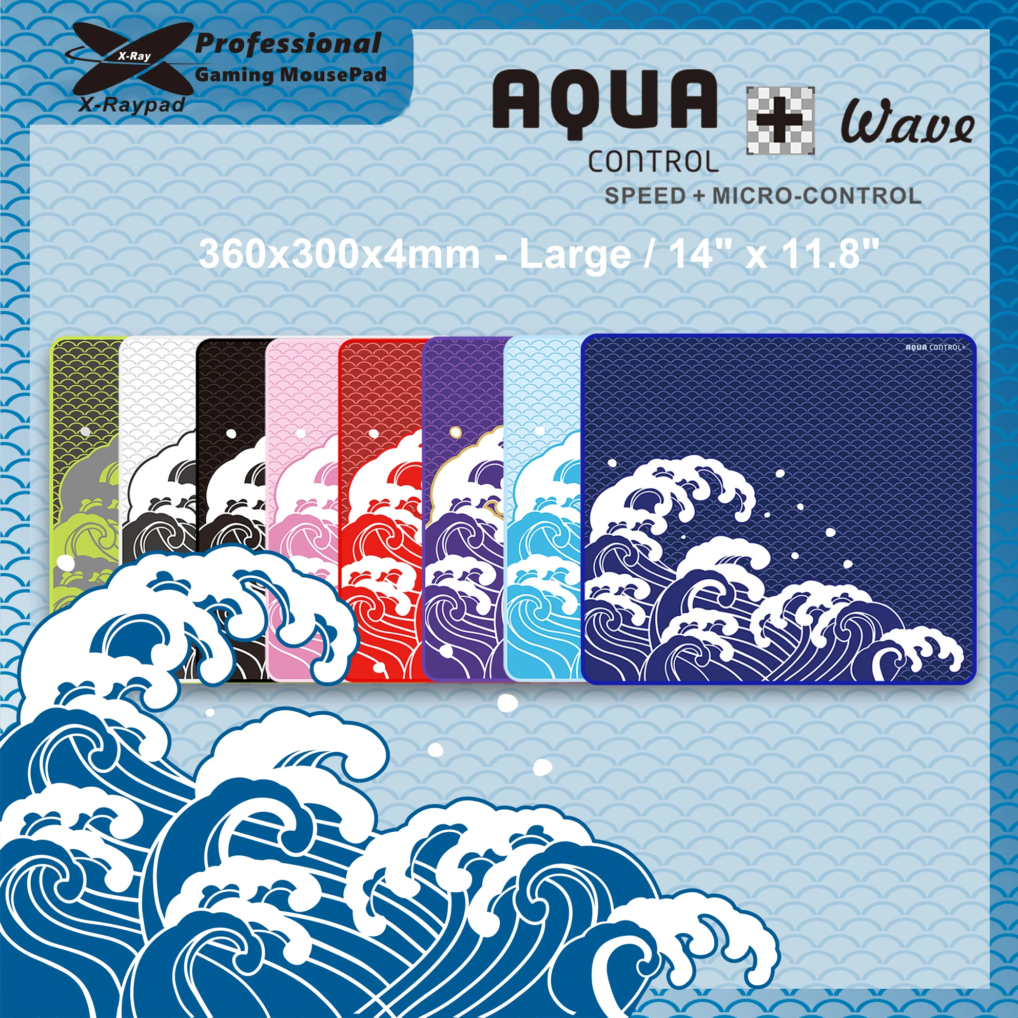 مراجعة تفصيلية لـ X-raypad Aqua Control Plus Wave: مثالي للاعبين المحترفين في لعبة Valorant