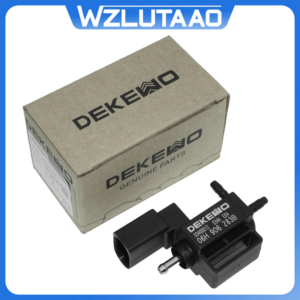 1/2 Pcs 06H906283B 037906283C Vacuum Solenoid Valve For VW Passat B6 Golf MK5/6 Audi A4 A5 A6 Q5 Q7 RS4 Skoda Fabia Yeti Seat