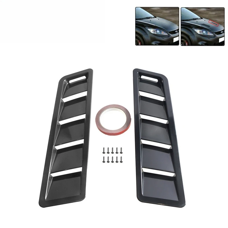 

Car modification accessories, engine hood intake panel, ABS heat dissipation vent, car modification supplies