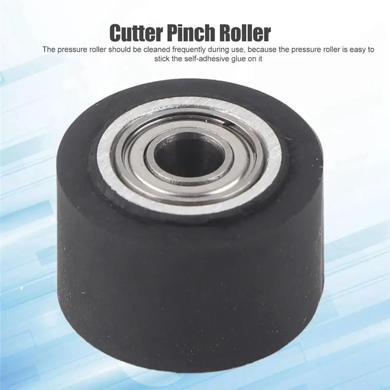 AB46-4Pcs Paper Feed Roller Pinch Roller Rubber Cutting Plotter Pinch Roller 4X11x16mm Cutting Andengraving Machine Accessories