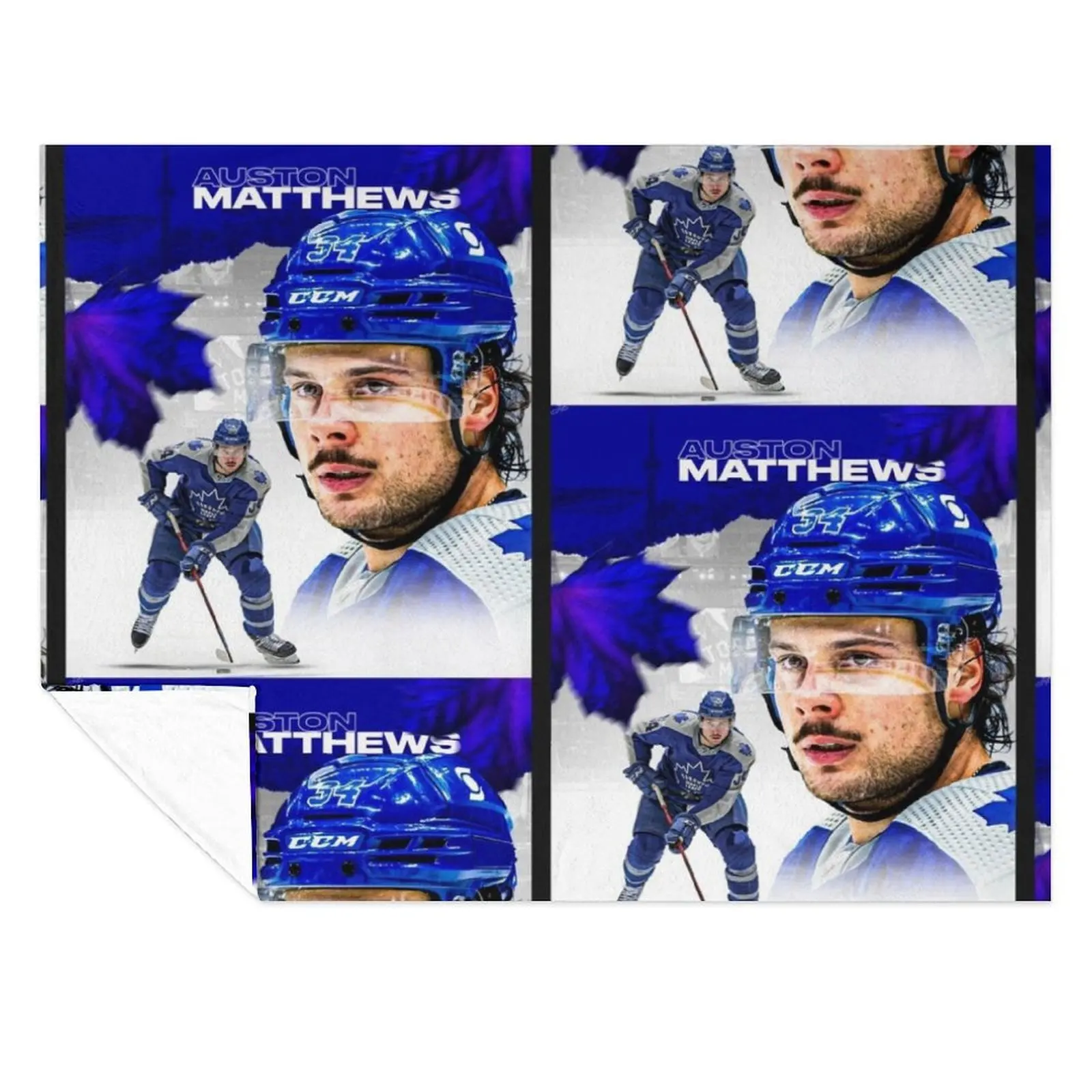 

Auston Matthews Throw Blanket Decorative Throw Blankets For Baby Giant Sofa Sofas Blankets