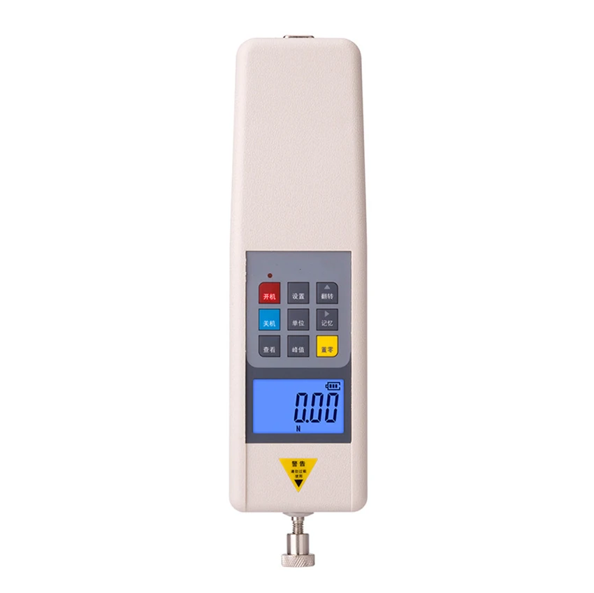 

2-500N Digital Force Gauge Push Pull Tester Tensiometer Meter Force Gauge Push Pull Load Physical Measure Instrument with RS232