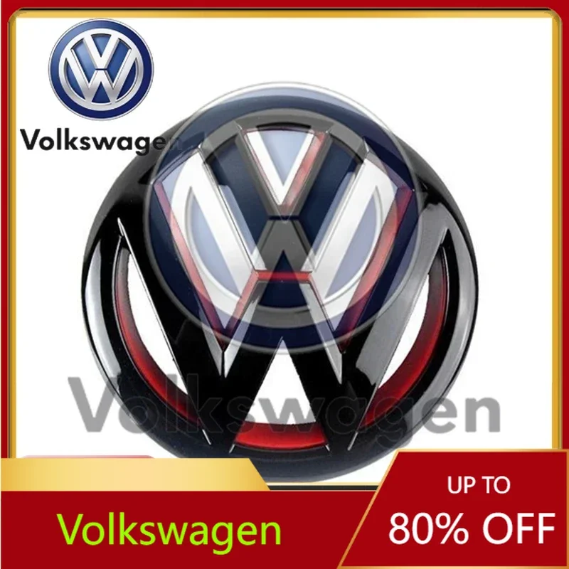 

Styling Mouldings For VOLKSWAGEN VW Car Front Grill Badges Rear Trunk Emblem Lid Covers Logo Sticker For VW Volkswagen Golf 6 Go