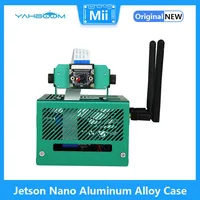 Yahboom Jetson Nano Aluminum Alloy Case for Jetson Nano B01/Xavier NX/TX2 NX/Orin NX/Orin NANO With Camera Bracket Power Switch