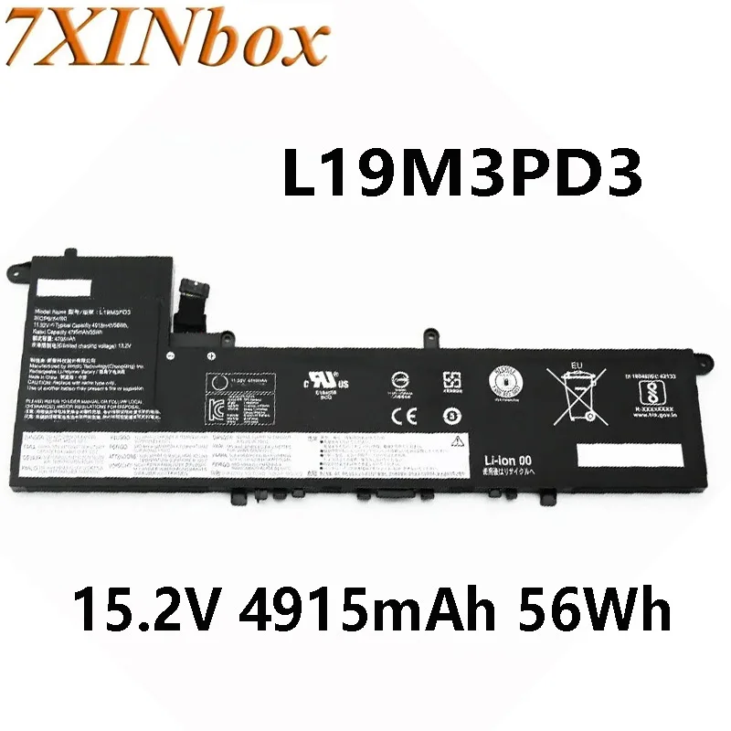 

7XINbox L19M3PD3 15.2V 4915mAh 56Wh laptop battery for Lenovo IdeaPad S540-13 S540 SB10W67401 8SB10V2776 series