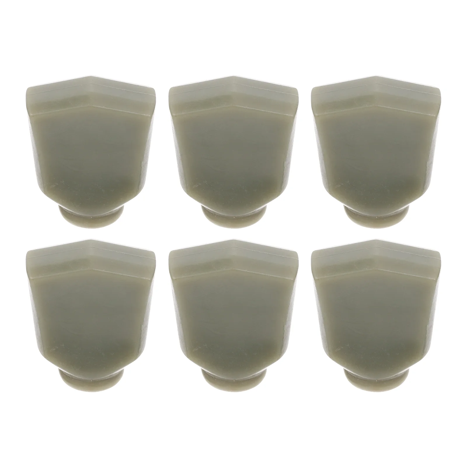 

6 Pcs Guitar Knob Handle Folk Tuning Handles Guitars Electronic Tuner Accessories Personalized Electric Plastic
