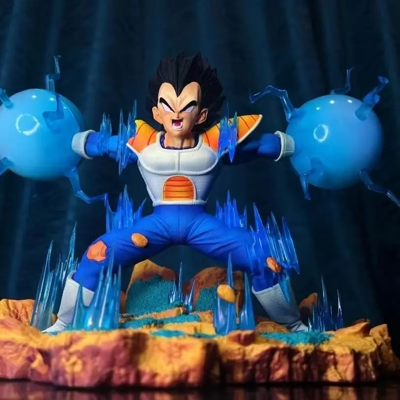 

YS Vegeta Dragon Ball Desktop Figurine OOTD Saiyan Prince Vegeta GK Figure Anime Merchandise Model