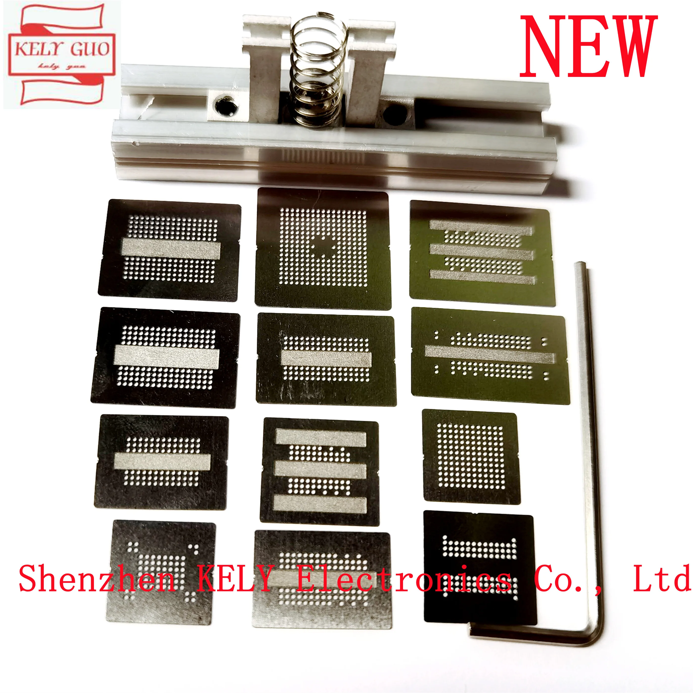 Memory Direct Heat BGA Reballing Stencils Template Holder Jig For DDR1 DDR2 DDR3 DDR5 DR2-3 DDR3-2 GDDR5 Welding Rework Repair